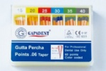 Gutta percha points-Greater ISO Taper