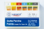 Gutta percha points-Greater Taper Gutta Percha Points